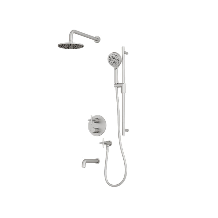1/2" bath/shower faucet set Lexa Collection