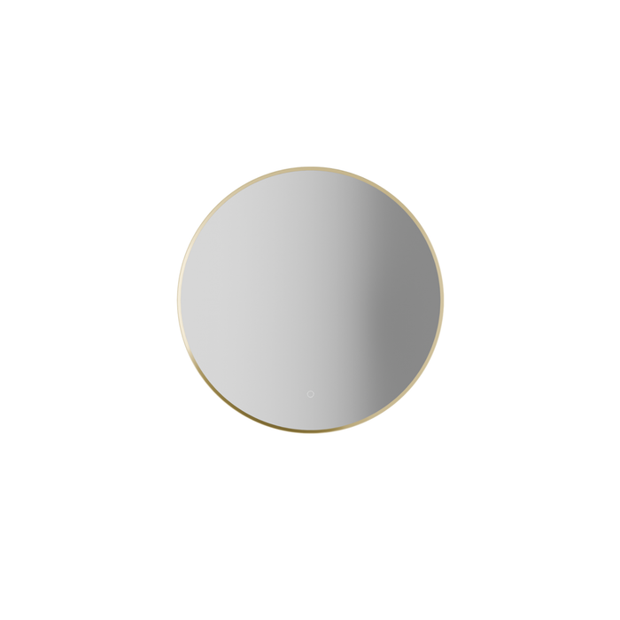 Rubi Miro 24'' LED Backlit Round Mirror with Defogger