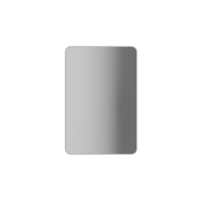 Miroir rétroéclairé à DEL Rubi Miro avec cadre d’aluminium