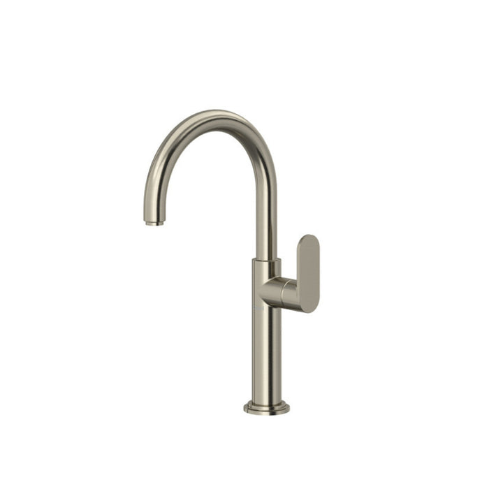 Robinet de lavabo Haut Nickel brossé Collection Arca