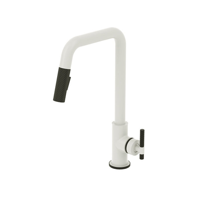 Square kitchen faucet with 2-function pull-out spray Bellacio-C Collection