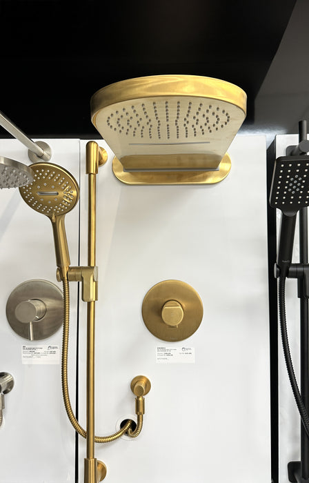 Robinet de douche Or Brossé Collection Parabola DEMO