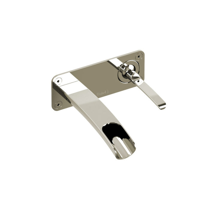 Polished Nickel Wall-Mounted Sink Faucet Salomé DEMO Collection