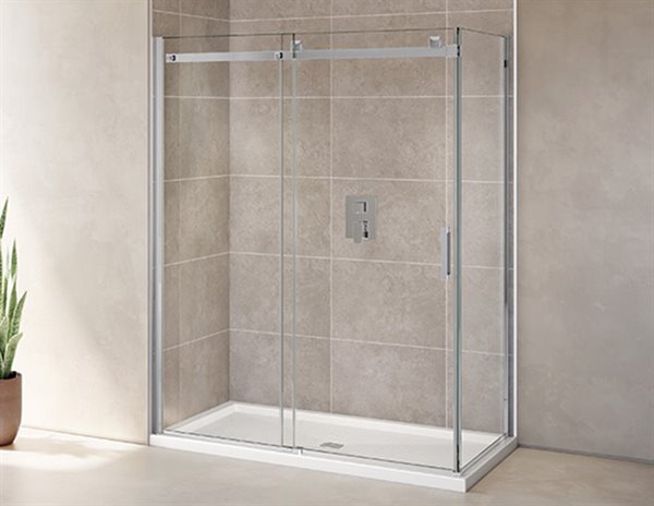 79" 2-sided shower door Skyline Collection