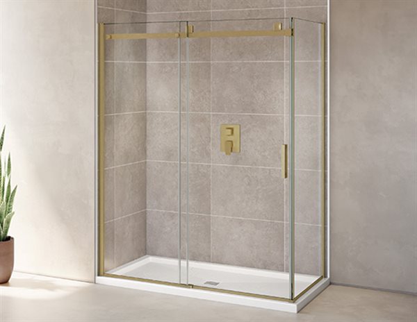 79" 2-sided shower door Skyline Collection