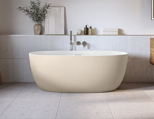 Bain autoportante champagne