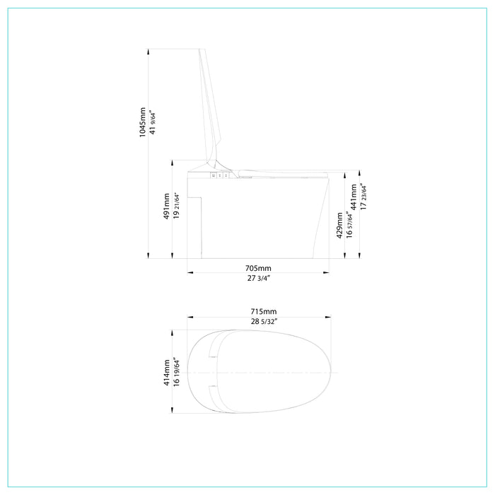 Toilette intelligente Stelle