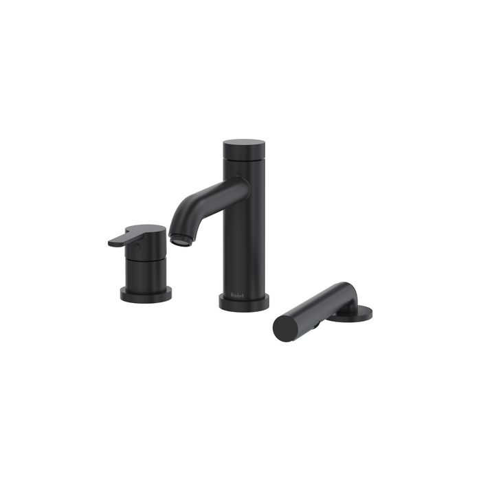 Robinet de bain 3 morceaux avec douchette Collection Jazz