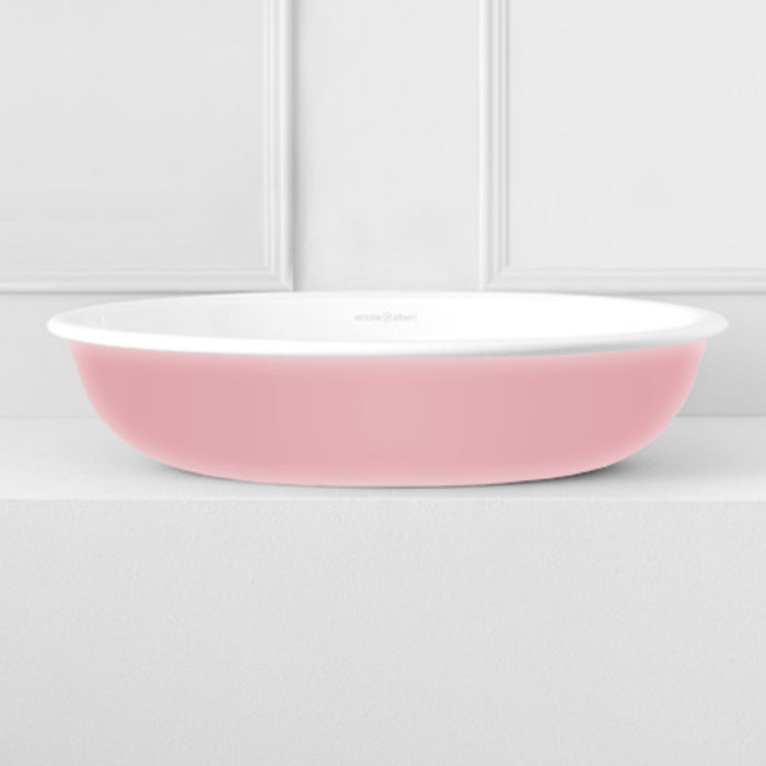 Vasque ovale 20 1/8" x 12 1/2"  Blanc/Rose lustré Collection Radford DEMO