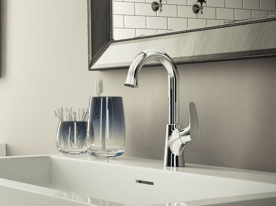 Single hole basin faucet chrome, Vogue Collection