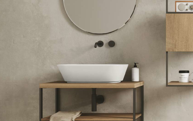 Lavabo oval Collection Wave