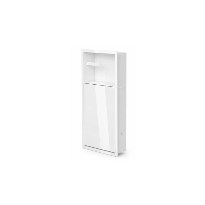 Zvelt 24 x 10.5 in. wall-mounted toilet niche with integrated storage