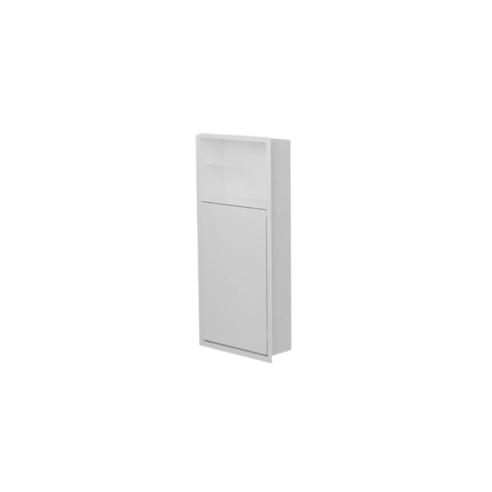 Zvelt 24 x 10.5 in. wall-mounted toilet niche with integrated storage