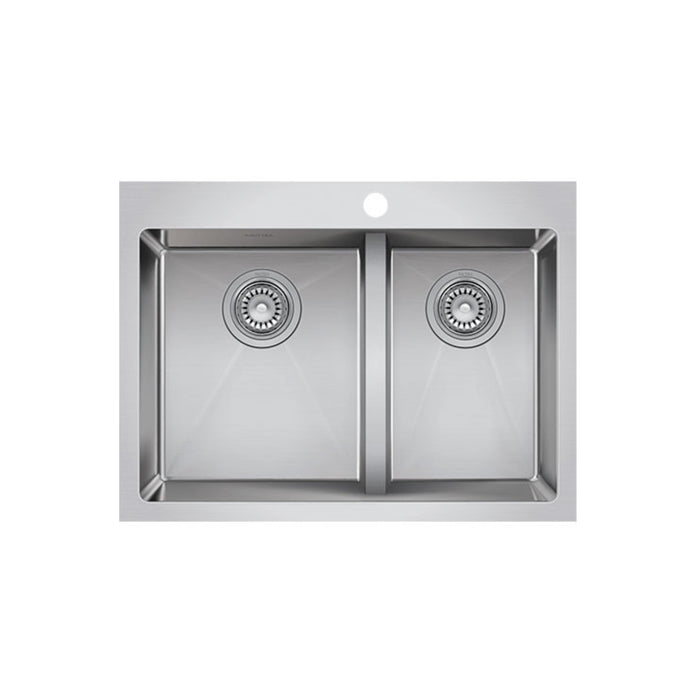 Évier de cuisine Double Sur plan Collection Zen