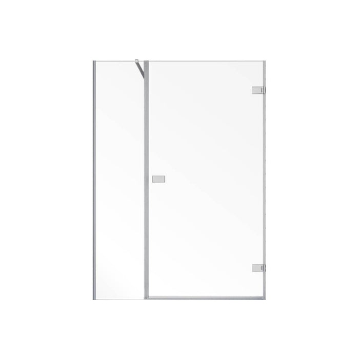42" Alcove Chrome Shower Door Goccio Collection