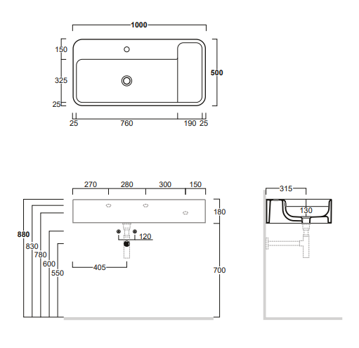 Wall-Mounted Basin – Hop Collection