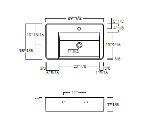 Countertop Basin – Ratio Collection