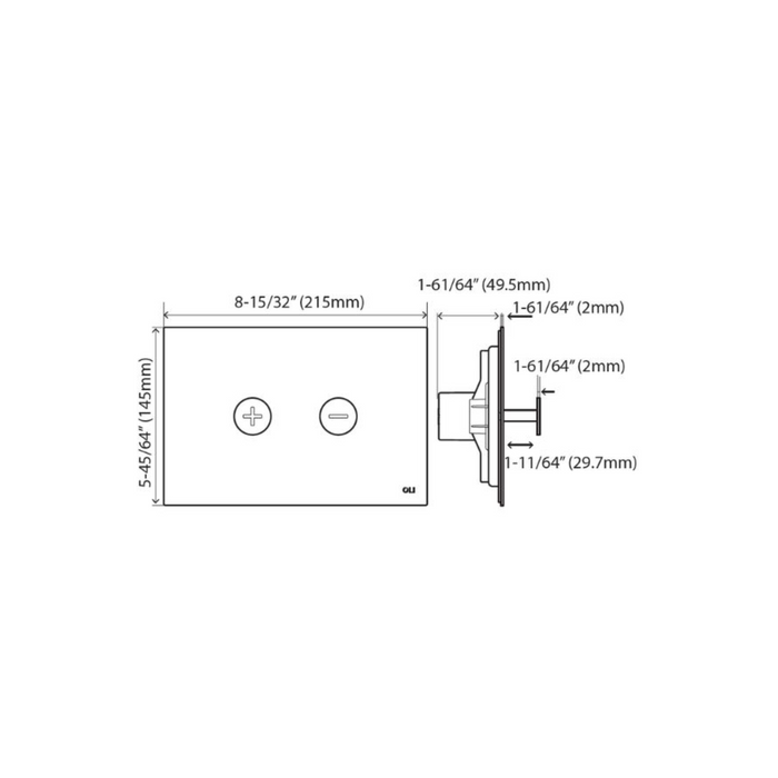 Plaque de commande Collection Trumpet