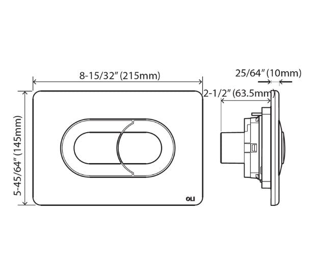 Plaque de commande Collection Salina