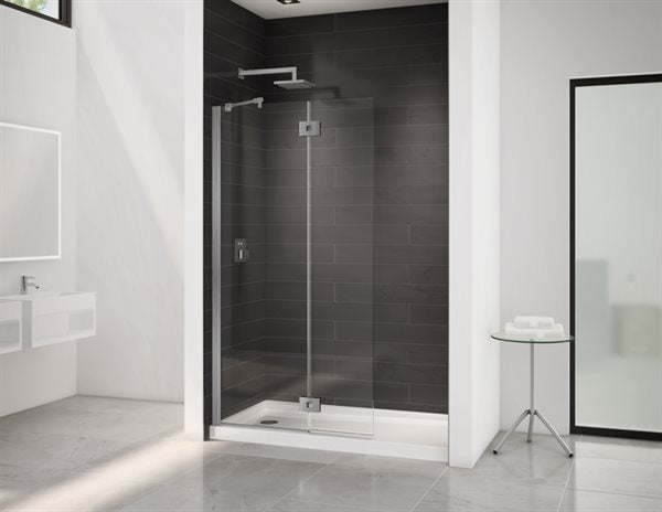 79" Pivot Shower Screen with Square Hinges Monaco Collection