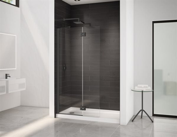 79" Pivot Shower Screen with Square Hinges Monaco Collection