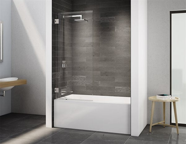 Square 63" Pivoting Bath Screen Select Solo Collection
