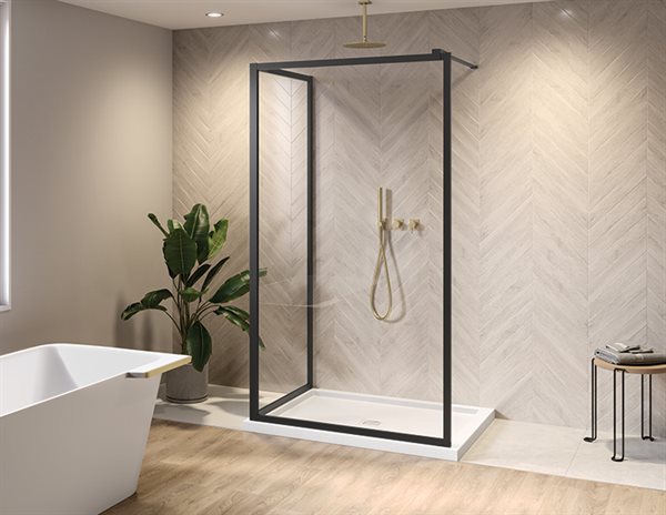 79" Fixed Corner Shower Screen Elera Collection