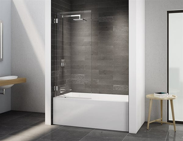 Square 63" Pivoting Bath Screen Select Solo Collection
