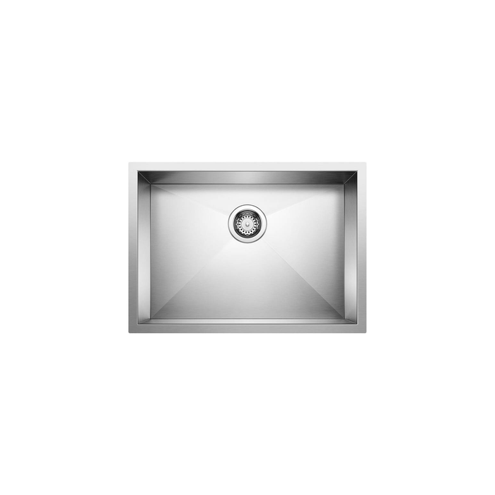 Blanco Quatrus U1 25" Undermount Kitchen Sink, Stainless Steel