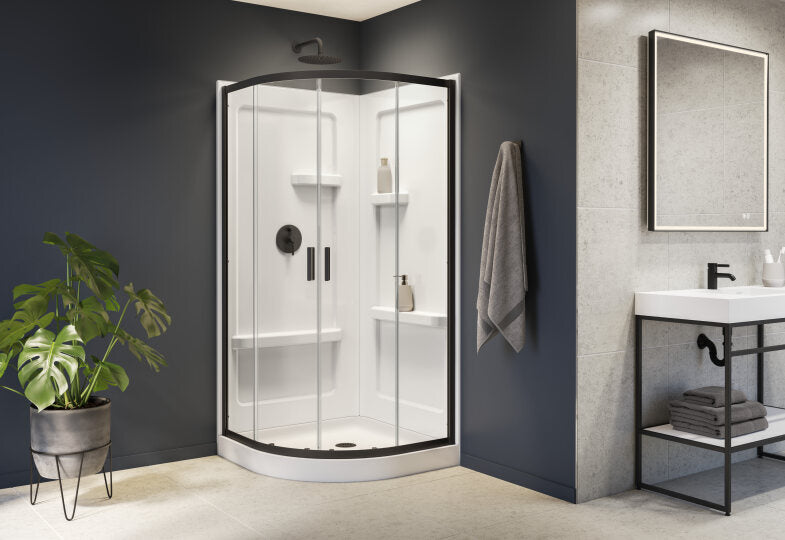 Ensemble de douche ronde Collection Nellie