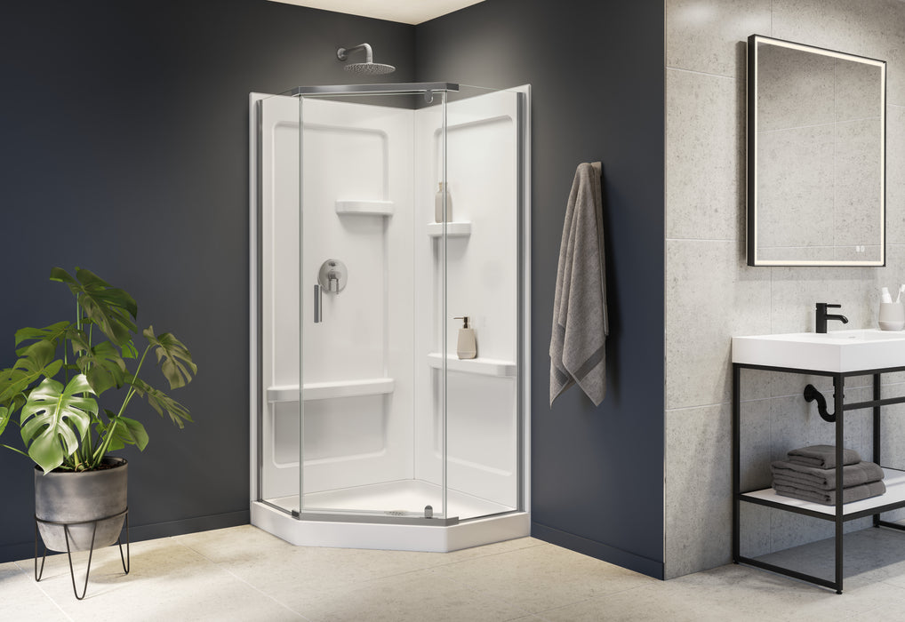 Ensemble de douche néo-angle Collection Nellie