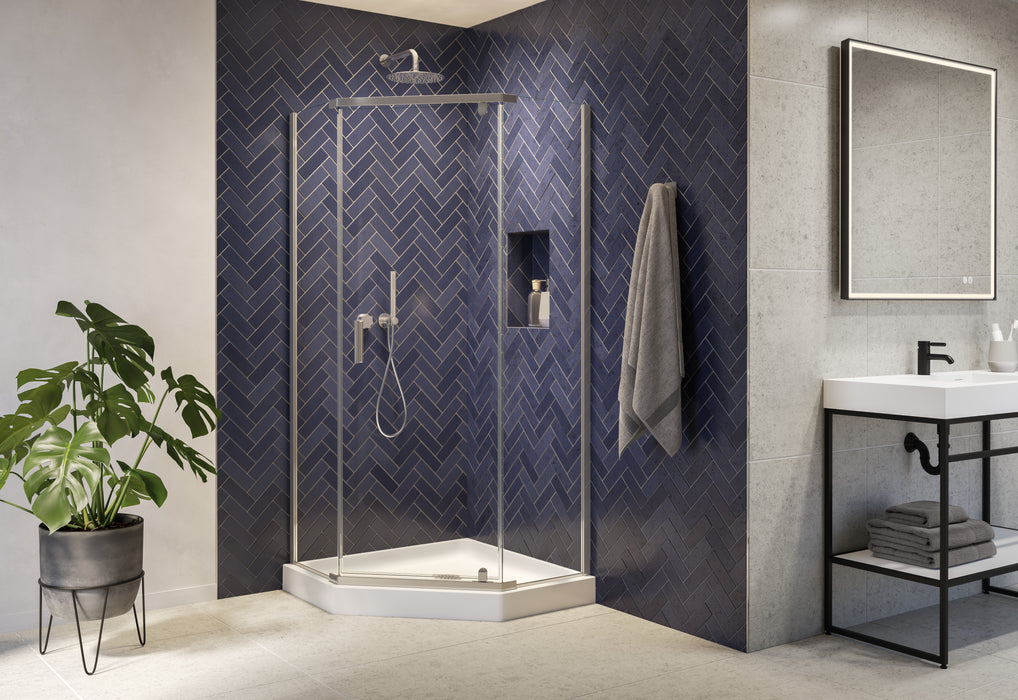 Ensemble de douche néo-angle Collection Nellie