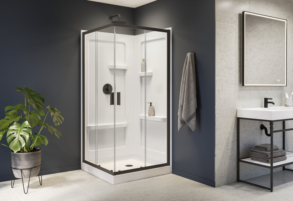 Ensemble de douche carrée Collection Nellie
