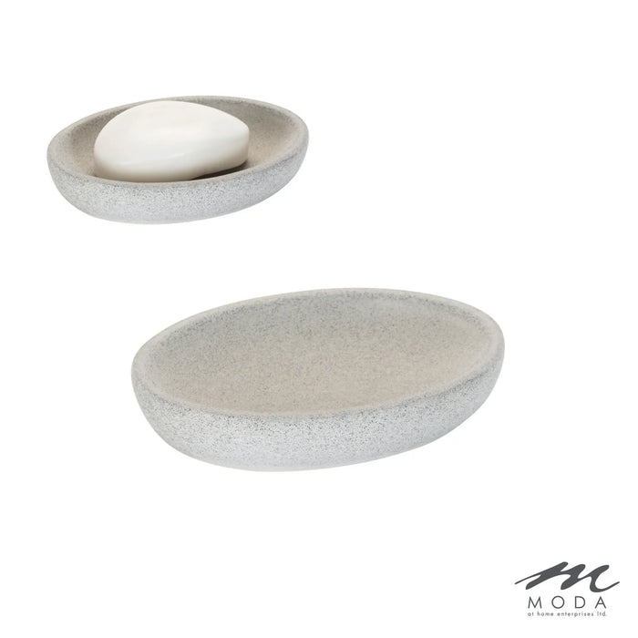 Cement gray soap dish Harstad collection