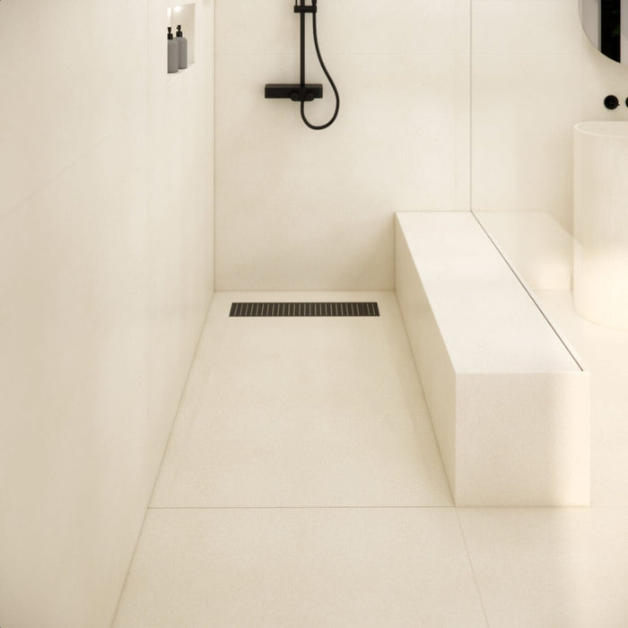 Base de douche en béton Linea