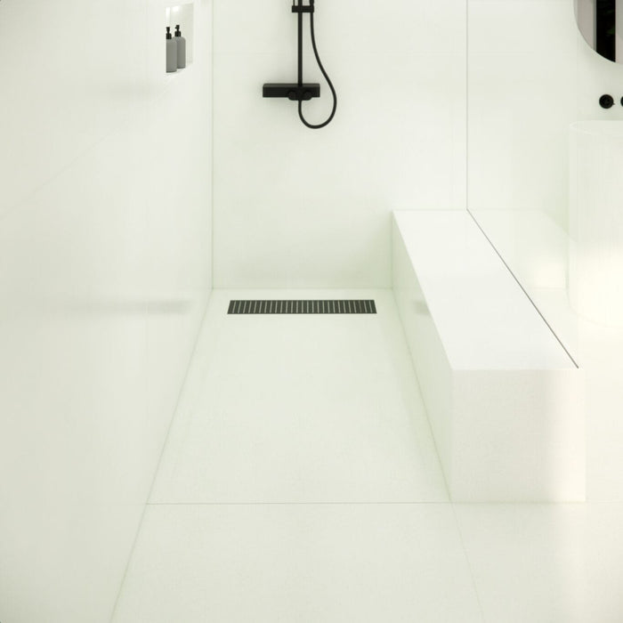 Base de douche en béton Linea