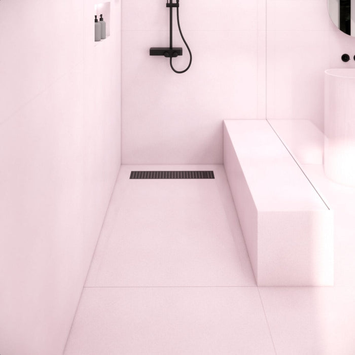 Base de douche en béton Linea