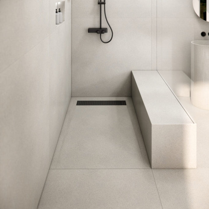 Base de douche en béton Linea