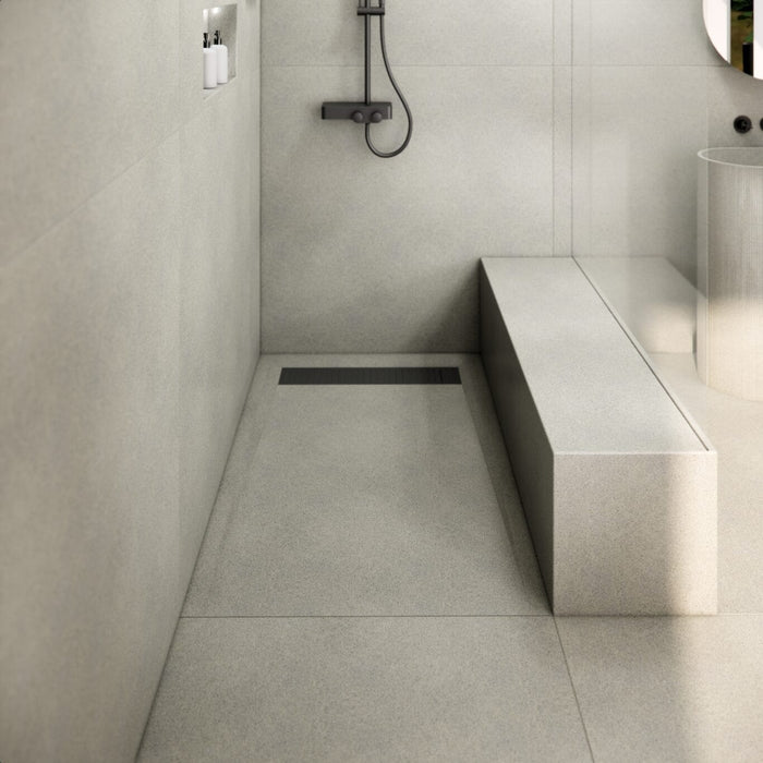 Base de douche en béton Linea