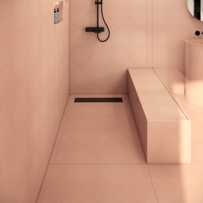 Base de douche en béton Linea