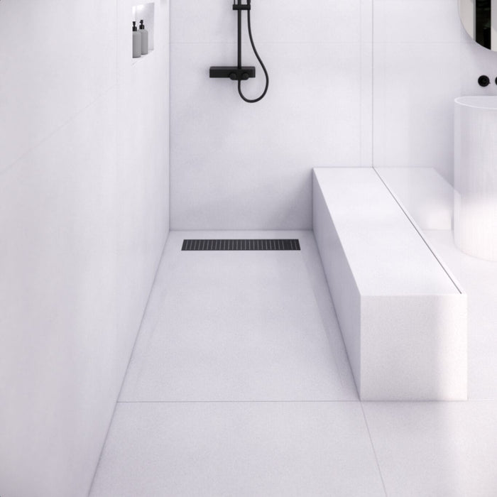 Base de douche en béton Linea