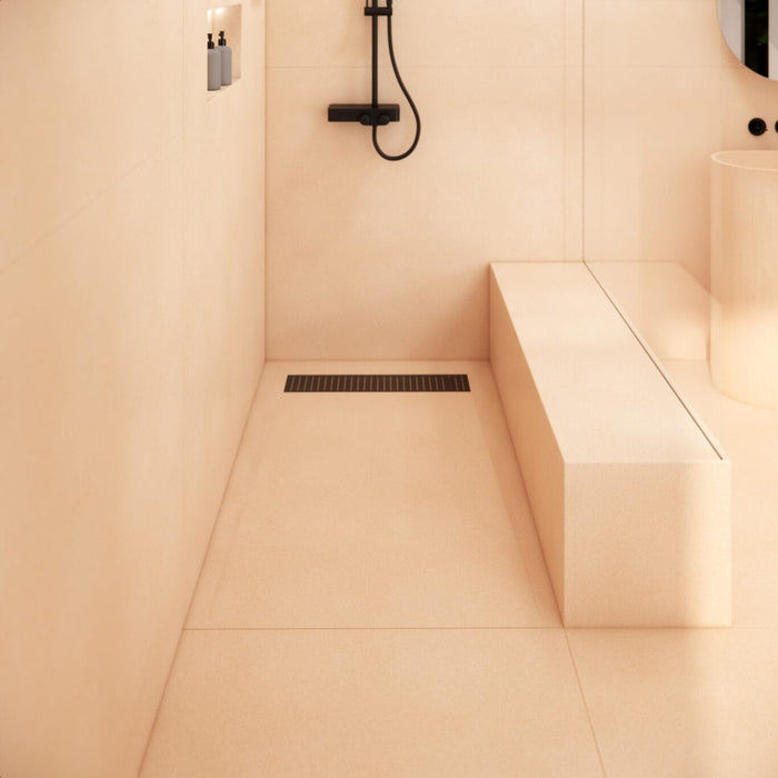 Base de douche en béton Linea