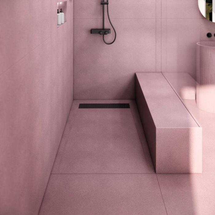 Base de douche en béton Linea