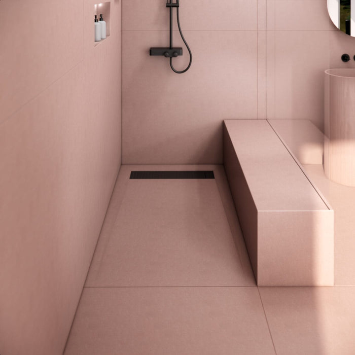 Base de douche en béton Linea