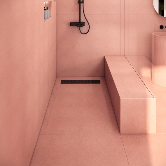 Base de douche en béton Linea