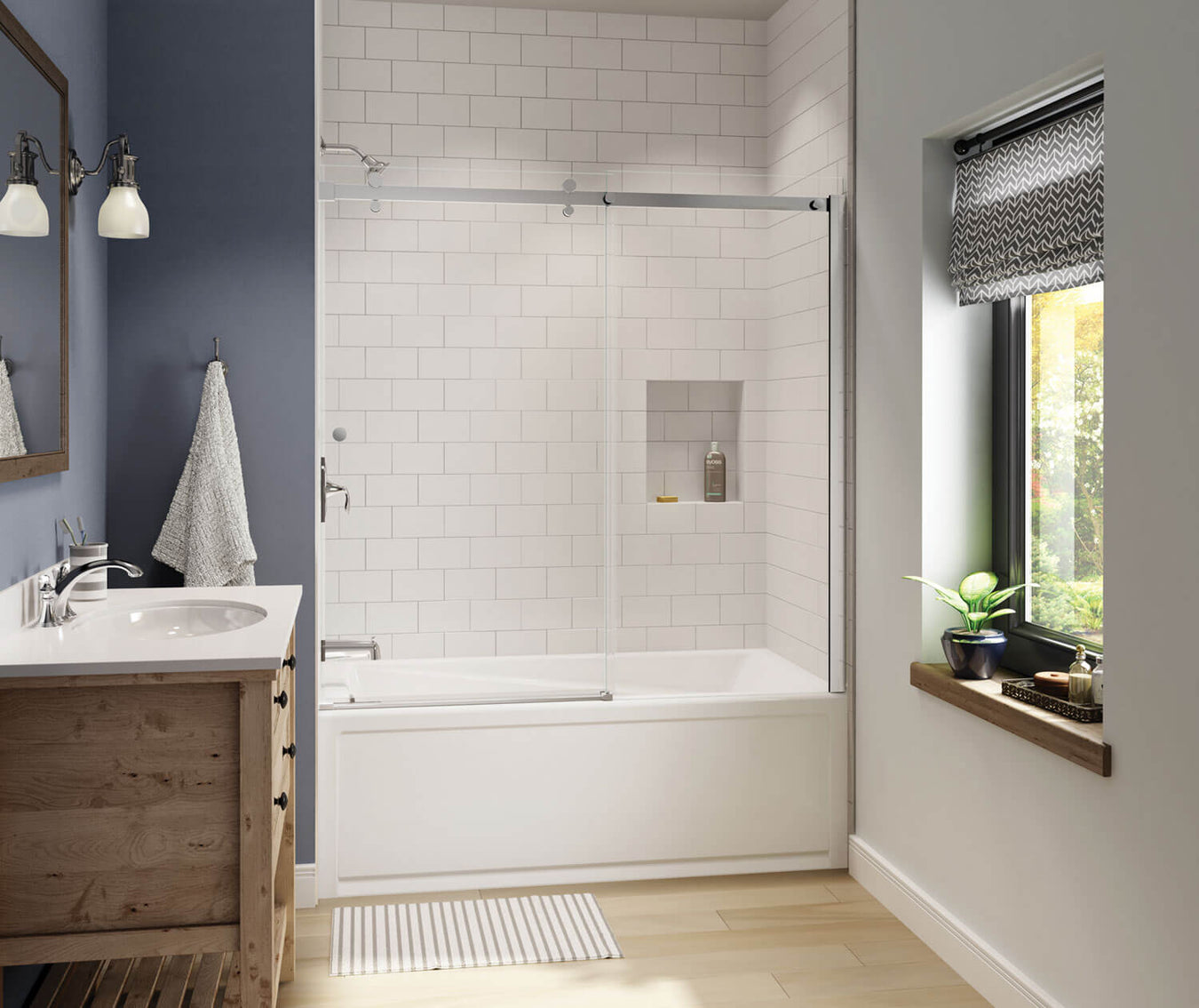 Jusqu'à 50% de rabais sur les portes de douche