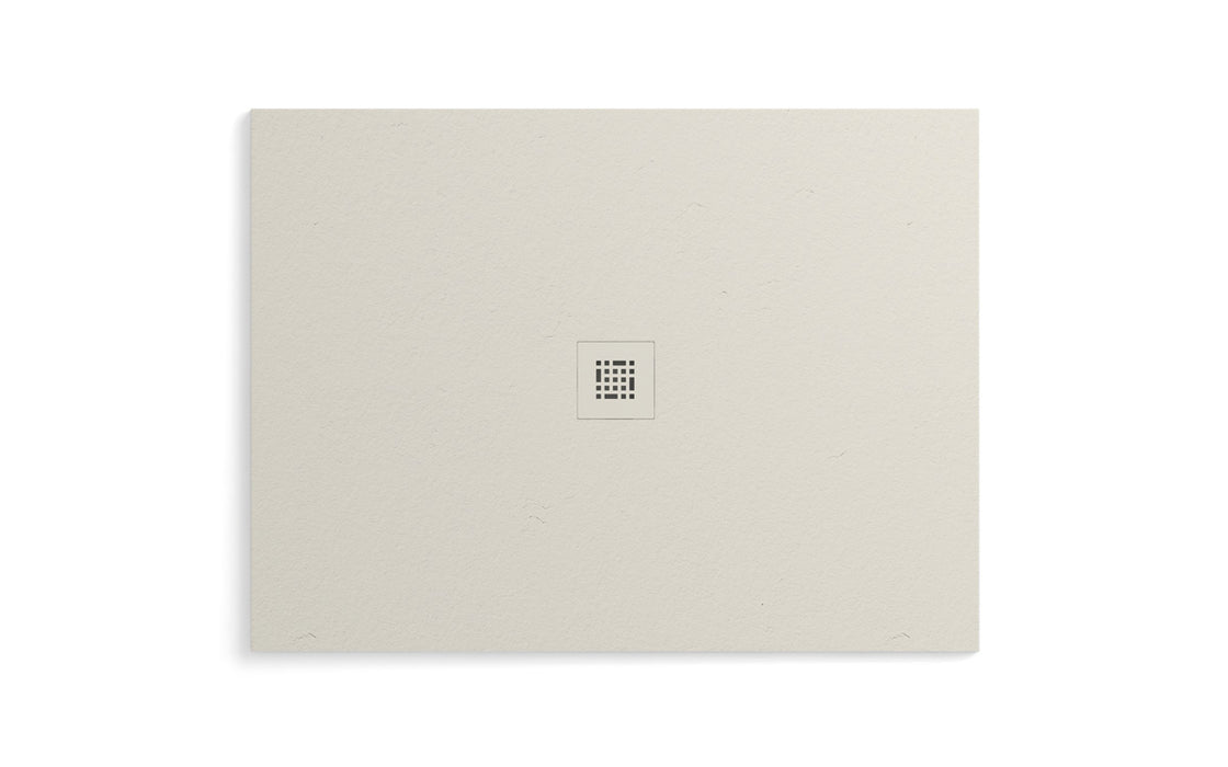 Fiora Base de douche Quadro drain carré centré