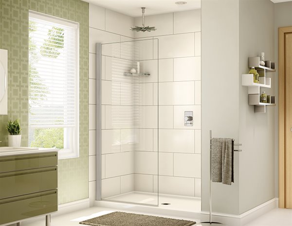 75" Pivoting Shower Screen Siena Collection
