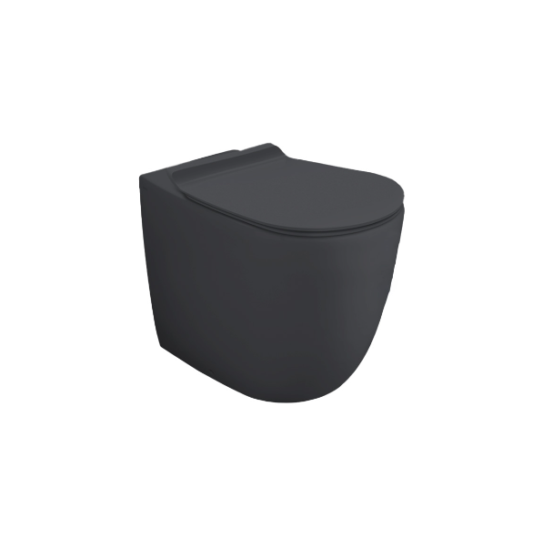 Rimless toilet with seat – Vignoni Vertigo Collection