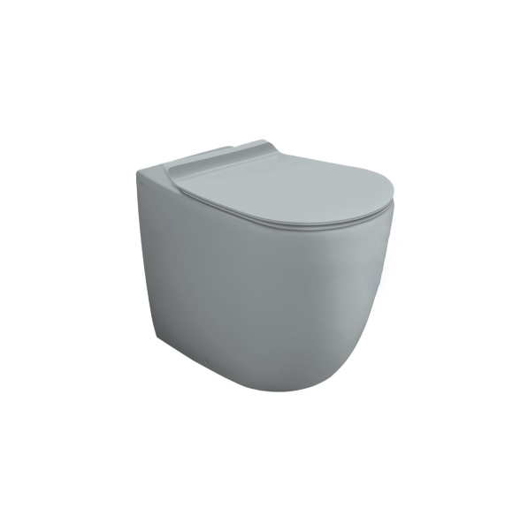 Rimless toilet with seat – Vignoni Vertigo Collection